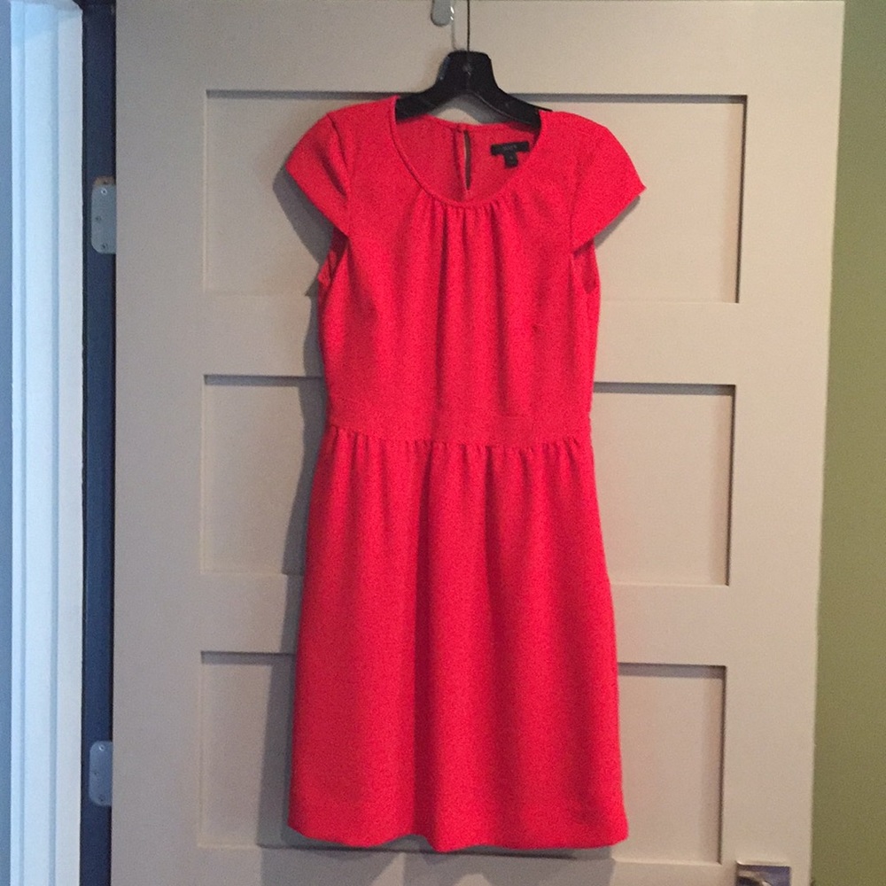 Cap Sleeve Matte Crepe Dress